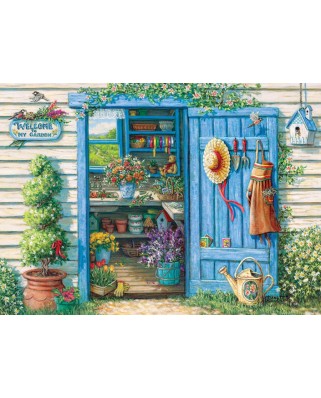 Puzzle Cobble Hill - Welcome to My Garden, 500 piese XXL (64934)