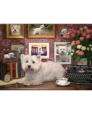 Puzzle Cobble Hill - Westies Are My Type, 1000 piese (64981)