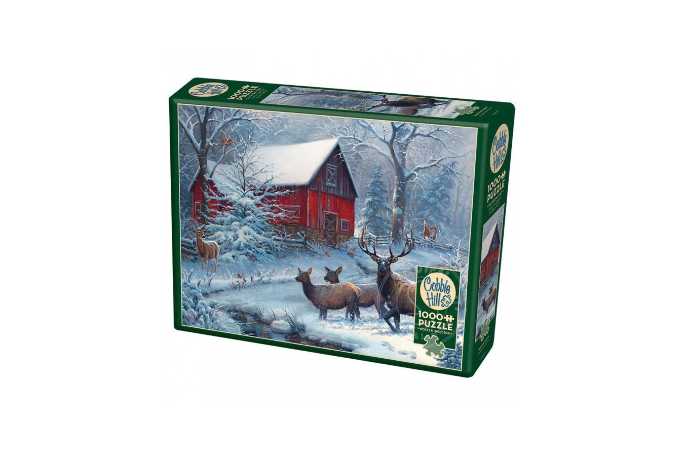 Puzzle Cobble Hill - Winter Magic, 1000 piese (64989)