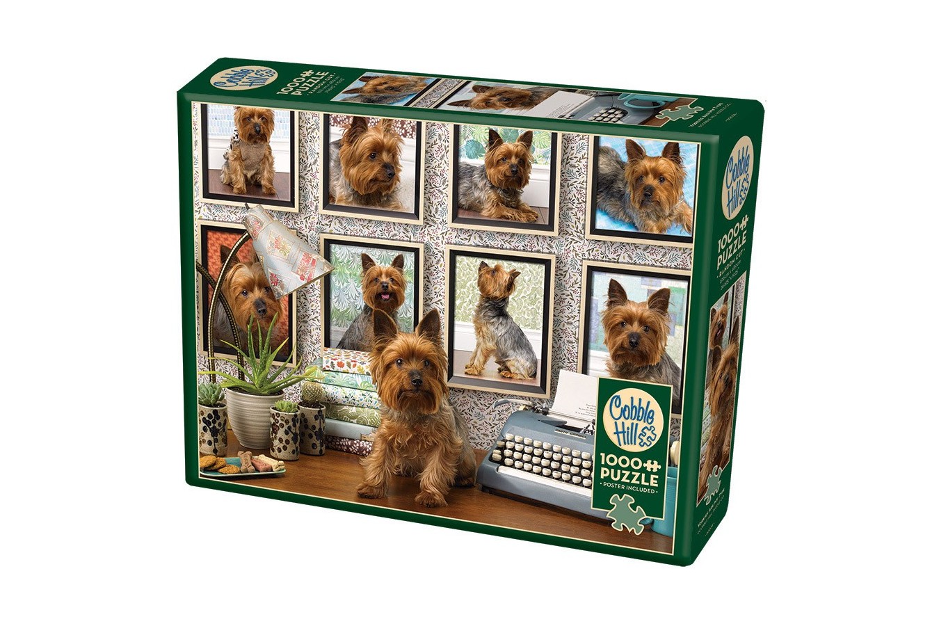 Puzzle Cobble Hill - Yorkies Are My Type, 1000 piese (64980)