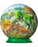Puzzle glob Ravensburger - Dinozauri, 72 piese (11838)