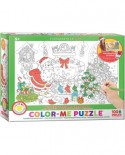 Puzzle de colorat Eurographics - Color Me - The Night Before Christmas, 100 piese (6111-0918)