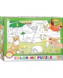 Puzzle de colorat Eurographics - Forest, 100 piese (6111-0891)