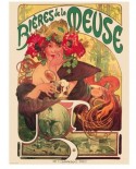 Puzzle Eurographics - Alfons Mucha: Bieres der Meuse, 1000 piese (6000-3455)