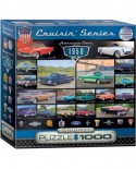 Puzzle Eurographics - American Cars of the 1950s, 1000 piese (8000-0676)