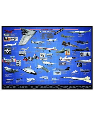 Puzzle Eurographics - Amerikanische Fliegerei X-Planes, 1000 piese (6000-0248)