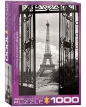 Puzzle Eurographics - At the Gates of Paris, 1000 piese alb-negru (6000-0175)