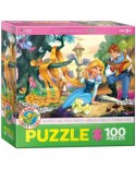 Puzzle Eurographics - Beautiful Hair, 100 piese (6100-0729)