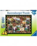 Puzzle Ravensburger - Dinozaur, 100 piese (10868)