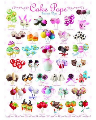 Puzzle Eurographics - Cake pops, 1000 piese (8000-0518)