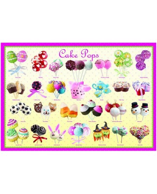 Puzzle Eurographics - Cake Pops, 300 piese (8300-0518)