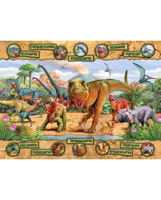 Puzzle Ravensburger - Dinozauri, 100 piese (10609)