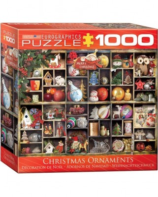 Puzzle Eurographics - Christmas Ornaments, 1000 piese (8000-0759)