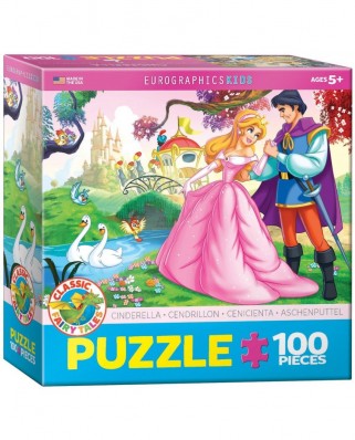 Puzzle Eurographics - Cinderella, 100 piese (6100-0730)