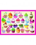 Puzzle Eurographics - Cupcakes, 100 piese (6100-0519)