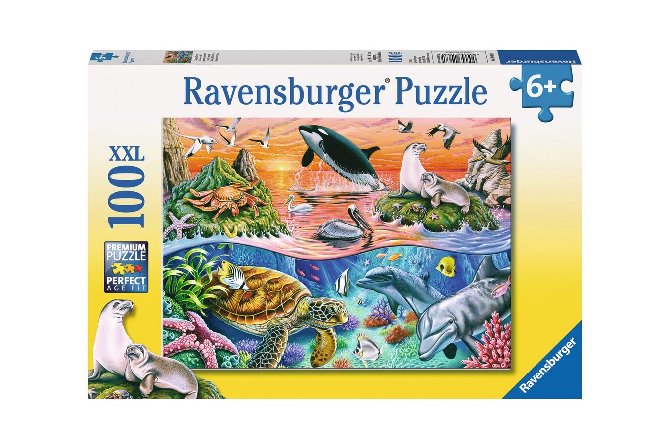 Puzzle Ravensburger - Minunatul Ocean, 100 piese (10681)