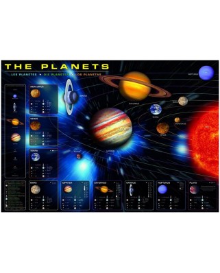 Puzzle Eurographics - Die Planeten, 1000 piese (8000-1009)