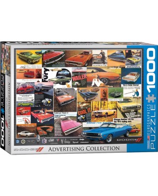 Puzzle Eurographics - Dodge Advertising Collection, 1000 piese (6000-0760)