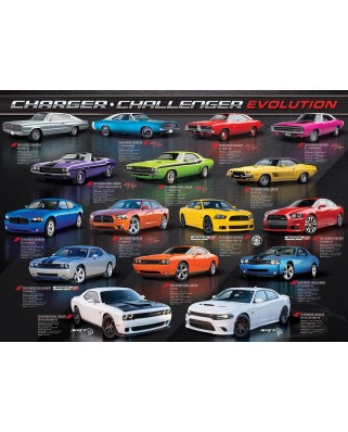 Puzzle Eurographics - Dodge Charger Challenger Evolution, 1000 piese (6000-0949)