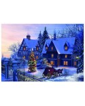 Puzzle Eurographics - Dominic Davison: At Home For Christmas, 1000 piese (6000-0428)