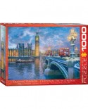 Puzzle Eurographics - Dominic Davison: Christmas Eve in London, 1000 piese (8000-0916)