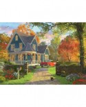 Puzzle Eurographics - Dominic Davison: The Blue Country House, 300 piese XXL (8300-0978)