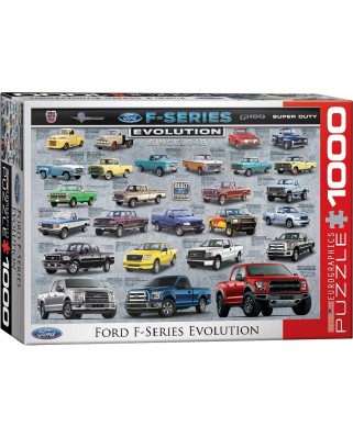 Puzzle Eurographics - Ford F-Series Evolution, 1000 piese (6000-0950)