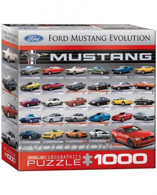 Puzzle Eurographics - Ford Mustang Evolution, 1000 piese (8000-0684)