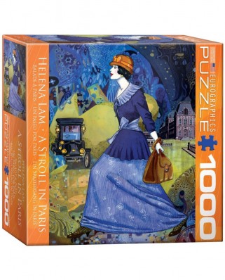 Puzzle Eurographics - Helena Lam: A Stroll in Paris, 1000 piese (8000-0515)