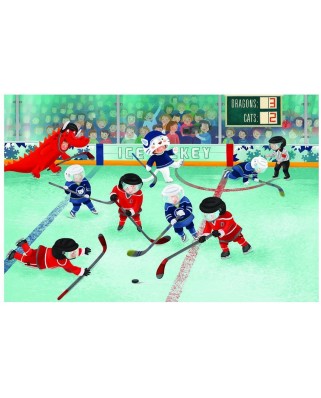 Puzzle Eurographics - Hockey Juniorsliga, 60 piese (6060-0486)