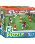 Puzzle Eurographics - Junior League - Soccer, 100 piese (8100-0483)