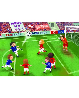 Puzzle Eurographics - Junior League - Soccer, 60 piese (6060-0483)