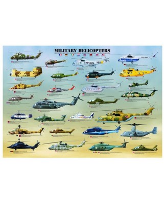 Puzzle Eurographics - Militarhubschrauber, 500 piese (8500-0088)
