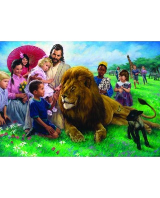 Puzzle Eurographics - Nathan Greene: The Lion and Lamb, 1000 piese (6000-0345)