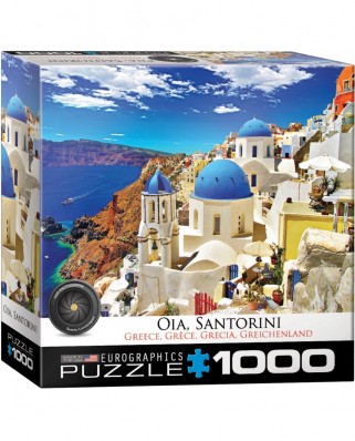 Puzzle Eurographics - Oia, Santorini, 1000 piese (8000-0944)