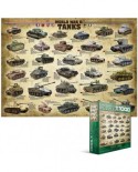 Puzzle Eurographics - Panzer des zweiten Weltkrieges, 1000 piese (8000-0562)