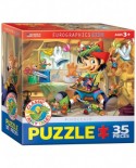 Puzzle Eurographics - Pinocchio, 35 piese (8035-0421)