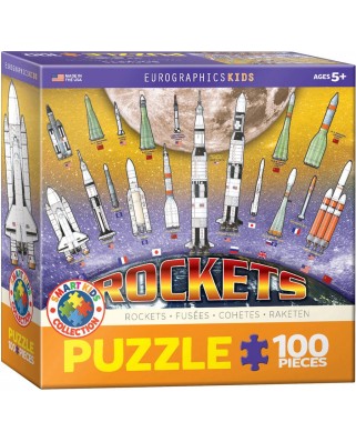 Puzzle Eurographics - Rockets, 100 piese (6100-1015)