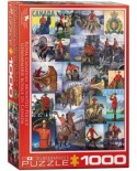 Puzzle Eurographics - Royal Canadian Mounted Police, 1000 piese (6000-0777)