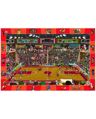 Puzzle Eurographics - Suche und Finde: Basketball, 100 piese (6100-0498)