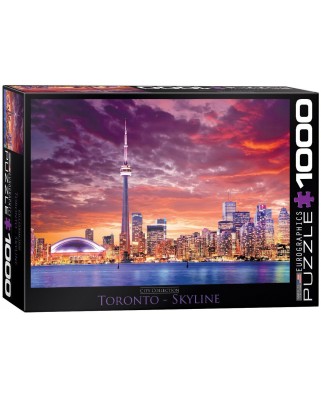 Puzzle Eurographics - Toronto Skyline, 1000 piese (6000-0738)