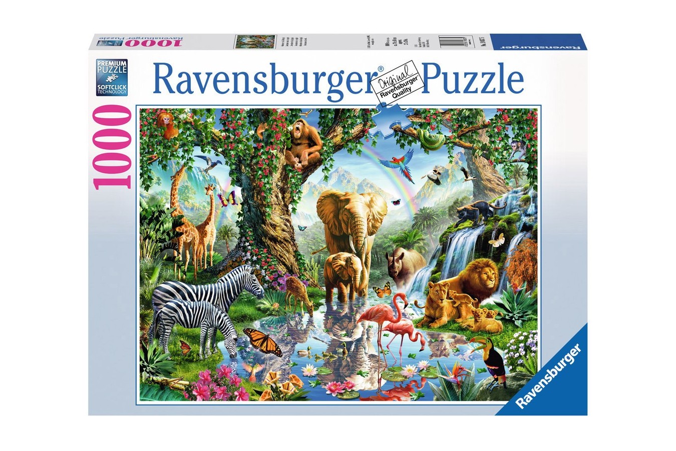 Puzzle Ravensburger - Aventuri, 1000 piese (19837)