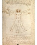 Puzzle Ravensburger - Da Vinci, The Canon Of Proportions, 1000 piese (15250)