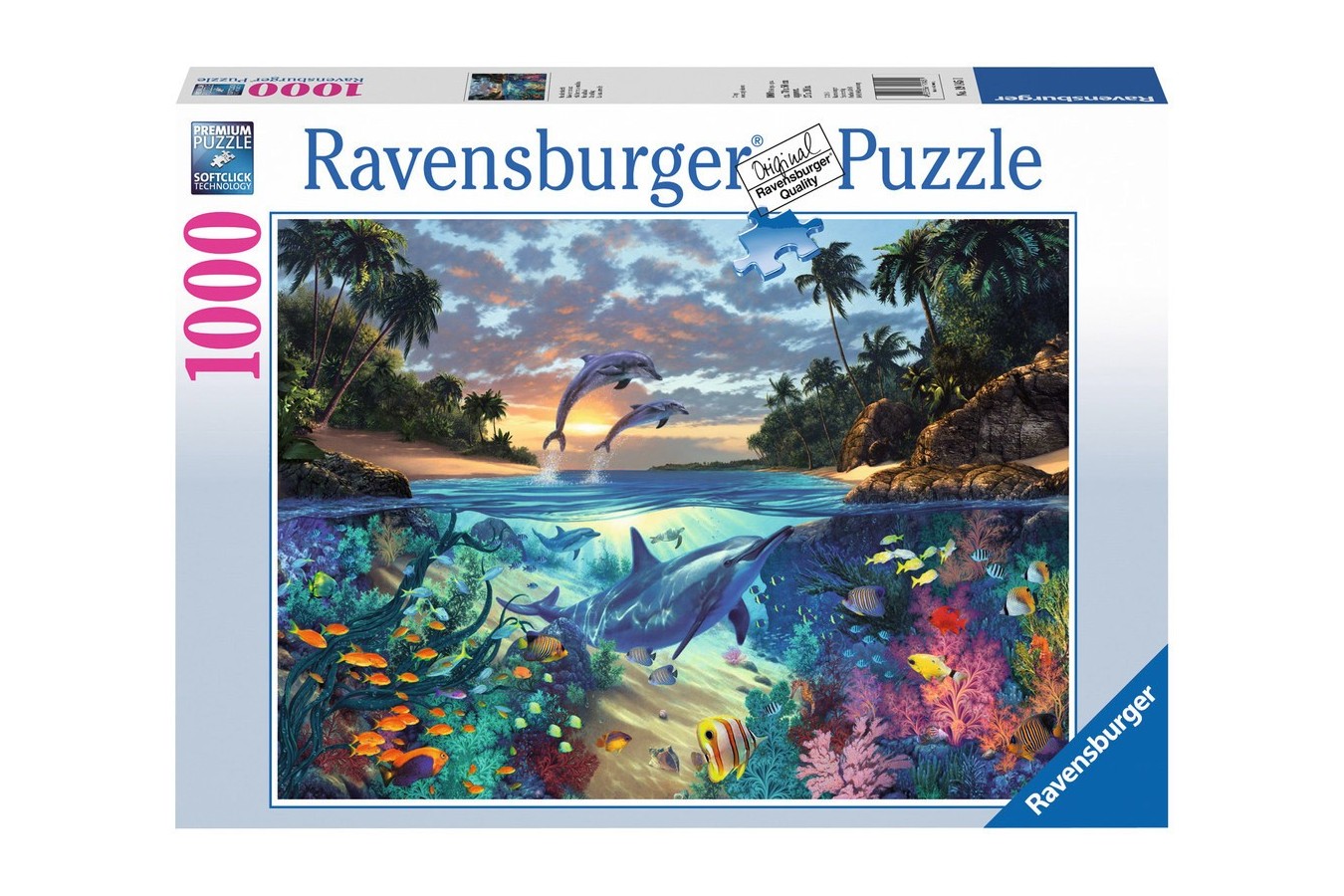 Puzzle Ravensburger - Golful Coralilor, 1000 piese (19145)