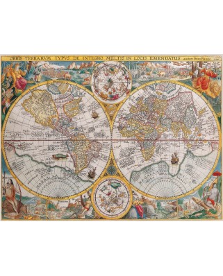 Puzzle Ravensburger - Harta Istorica, 1500 piese (16381)