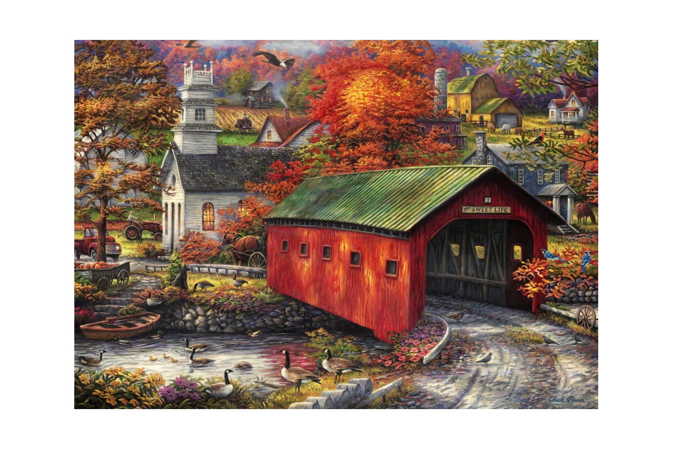 Puzzle Grafika - Chuck Pinson: The Sweet Life, 1500 piese (63115)