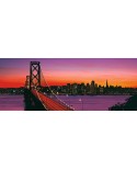 Puzzle panoramic Ravensburger - Podul Oakley Bay, 1000 piese (15104)