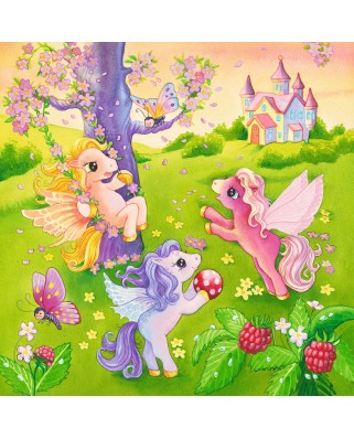 Puzzle Ravensburger - Ponei In Lumea Basmelor, 3x49 piese (09306)