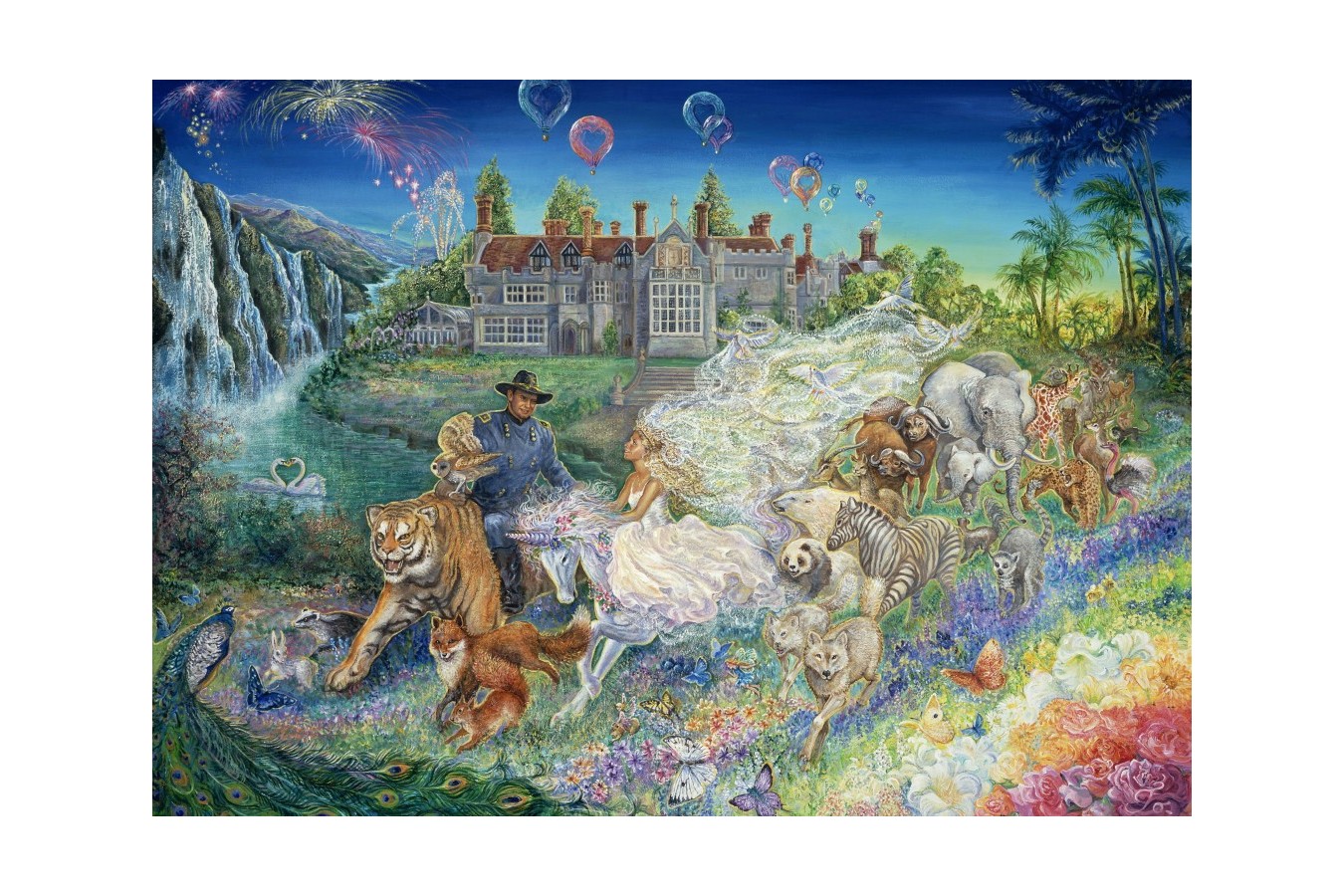 Puzzle Grafika - Josephine Wall: Fantasy Wedding, 1000 piese (59062)