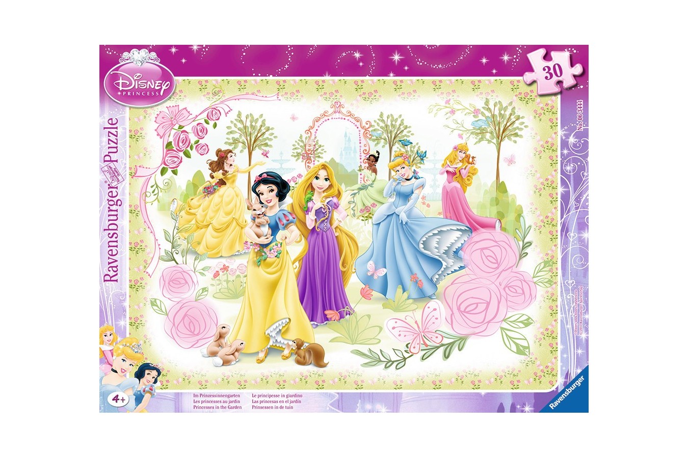 Puzzle Ravensburger - Printesele Disney, 30 piese (06344)